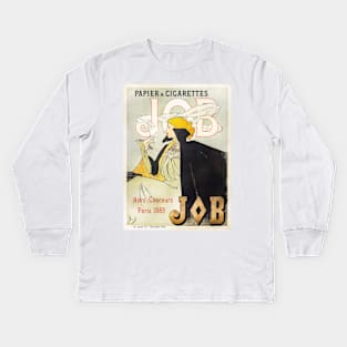 Cigarette JOB, 1896 Kids Long Sleeve T-Shirt